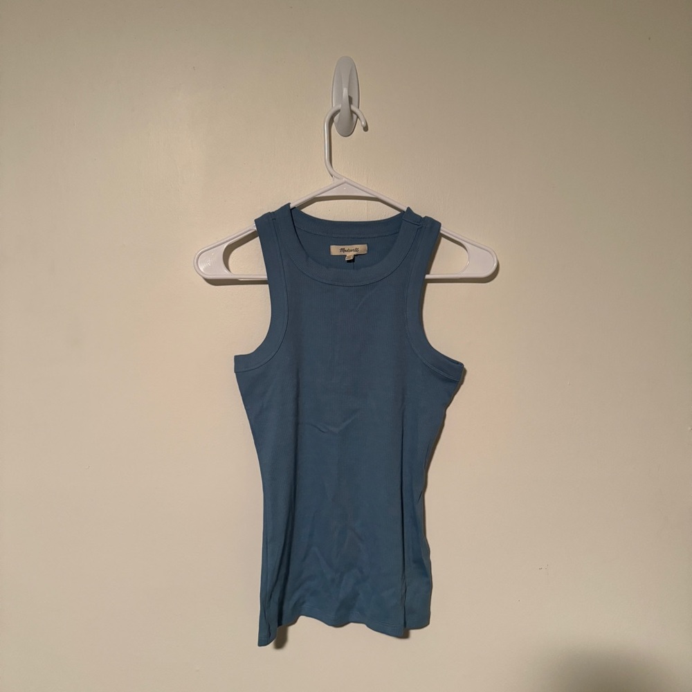 Madewell Basics Tank - Light Blue